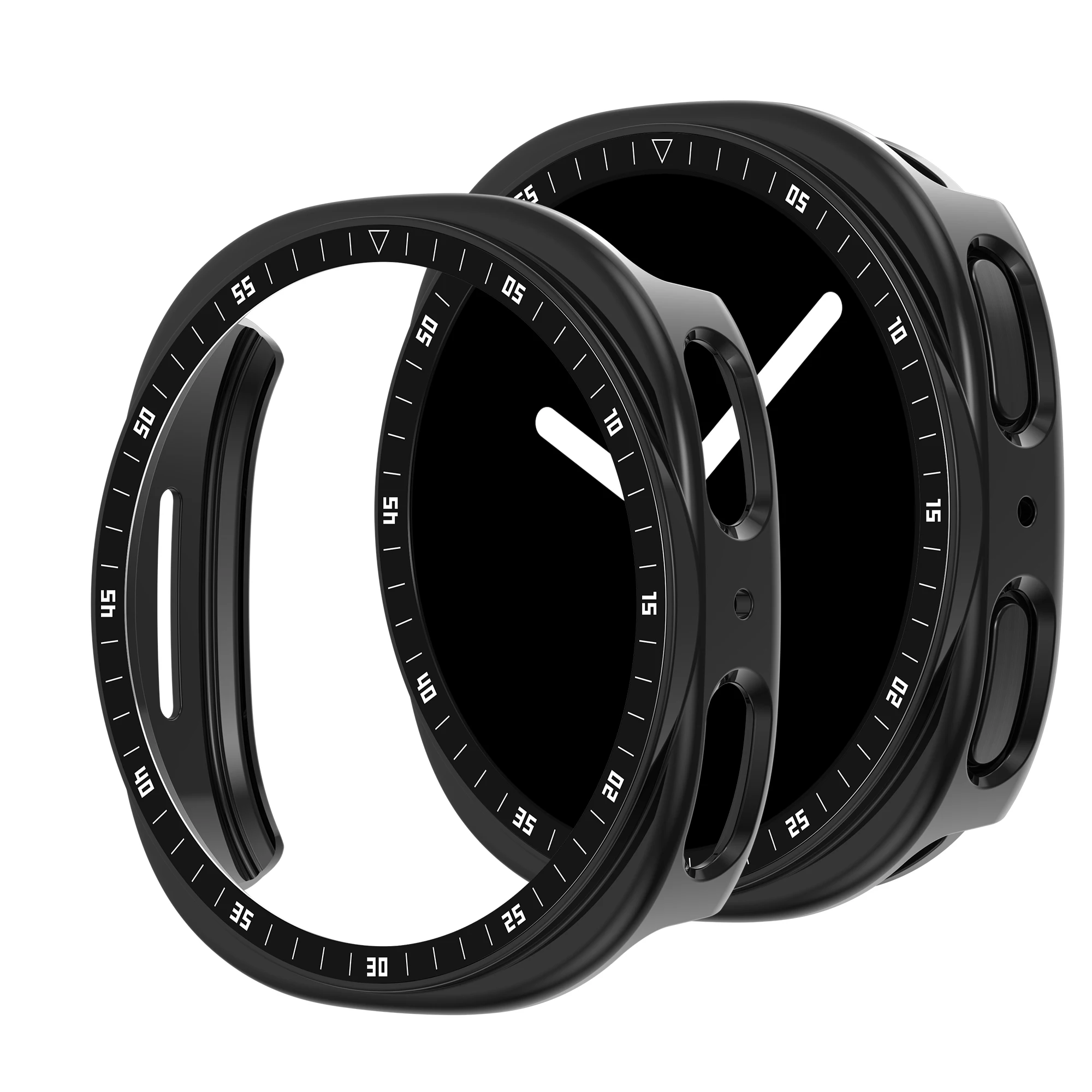 Bezel Ring+Cover Hard PC Protective Bumper
