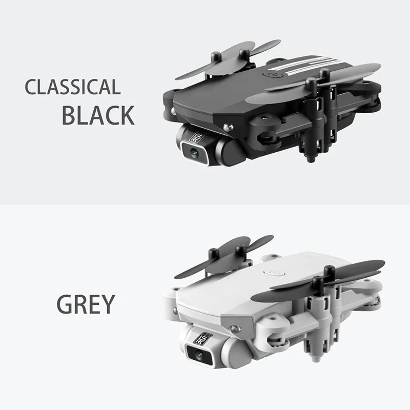 2023 New Mini Drone 4K 1080P HD Camera WiFi Fpv Air Pressure Altitude Hold Black And Gray Foldable Quadcopter RC Dron Toy 2