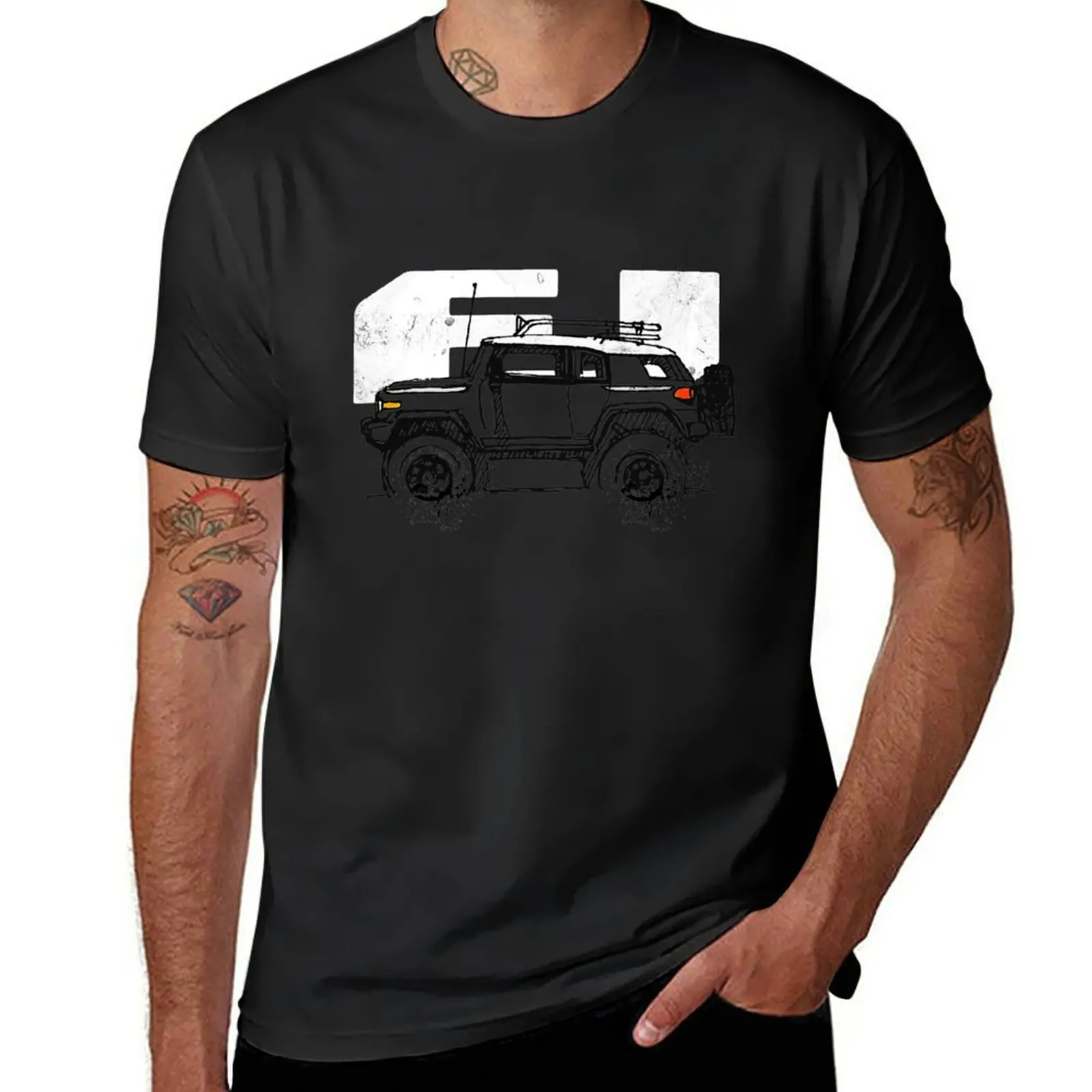 

FJ Cruiser - Sketch artist Profile, best gift for FJ's Dad, Mom birthday gift, off road T-Shirt T-Shirt T-Shirt
