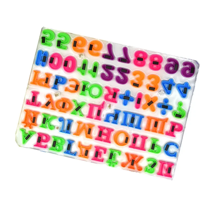 Russian Letters Fridge Magnets Baby Early Childhood Colored Non-toxic and Tasteless Infant Russia Toys Educational Gift  2.5-4CM 5