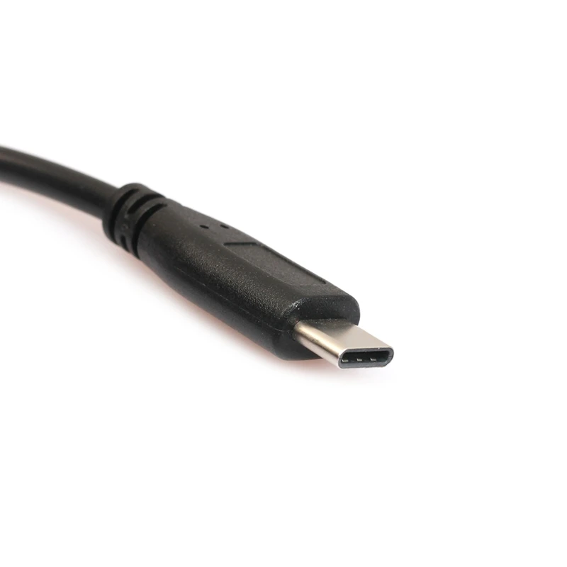 Right-Angle USB-C to Mini USB Adapter Cable for Charging and Data Transfer