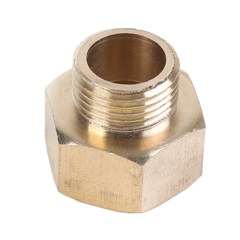 Brass 1/8 1/4 3/8 Female to Male Threaded Hex Bushing Reducer Copper Pipe Fitting Water Gas Adapter Coupler Connector pipe fitting