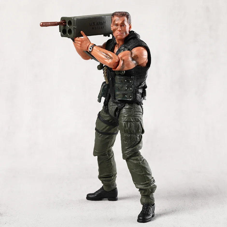 Neca commando schwarzenegjohMatrix超アクションフィギュアおもちゃ
