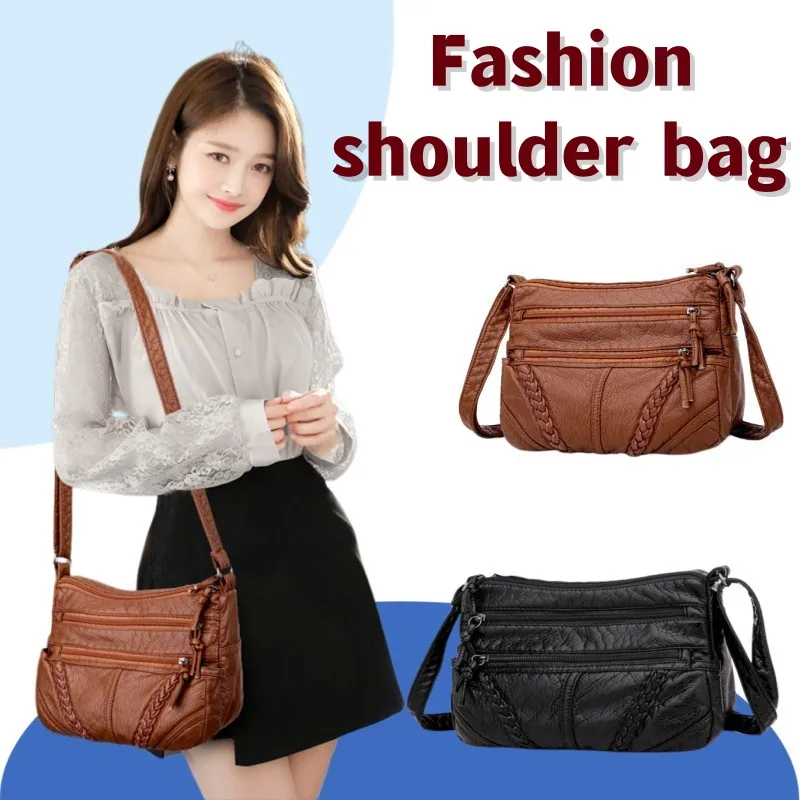 Bolsa De Cuero De Alta Calidad 2PCS Set De Bolso De Cuero Para