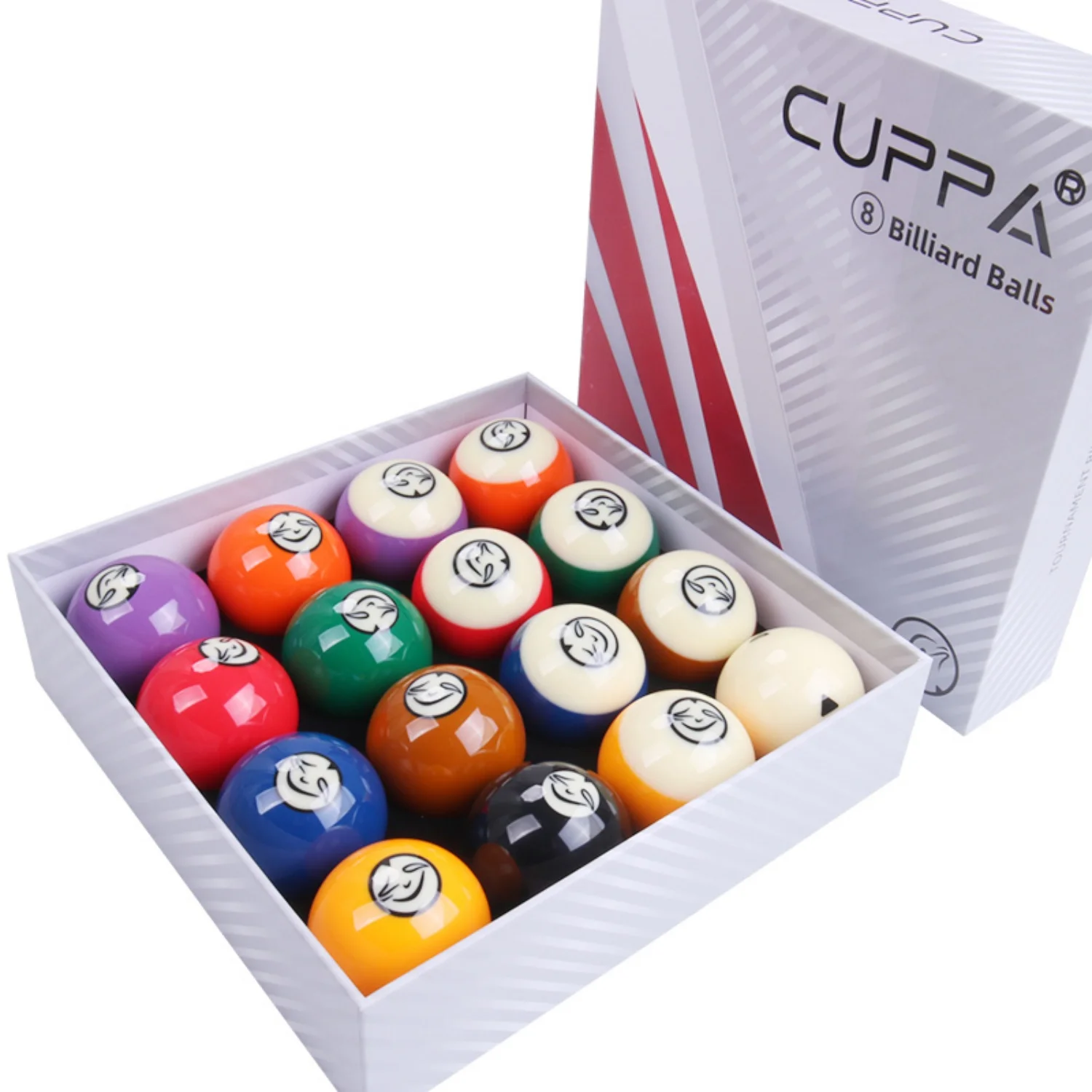 CUPPA Phenolic Resin PROFESSIONAL Dolphin Series Billiard Pool Ball 2-1/4" (57.2mm) Set
