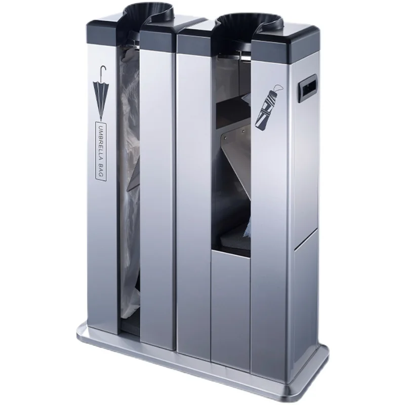 Automatic Umbrella Cover, Umbrella Bag Machine, Stainless Steel, Luxury, Double Headed, Storage, Hotel Mall