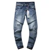 Fashionable High Street European American Jeans 24 Year Authentic Version Classic Casual Trousers Holes Style For Men Women 2
