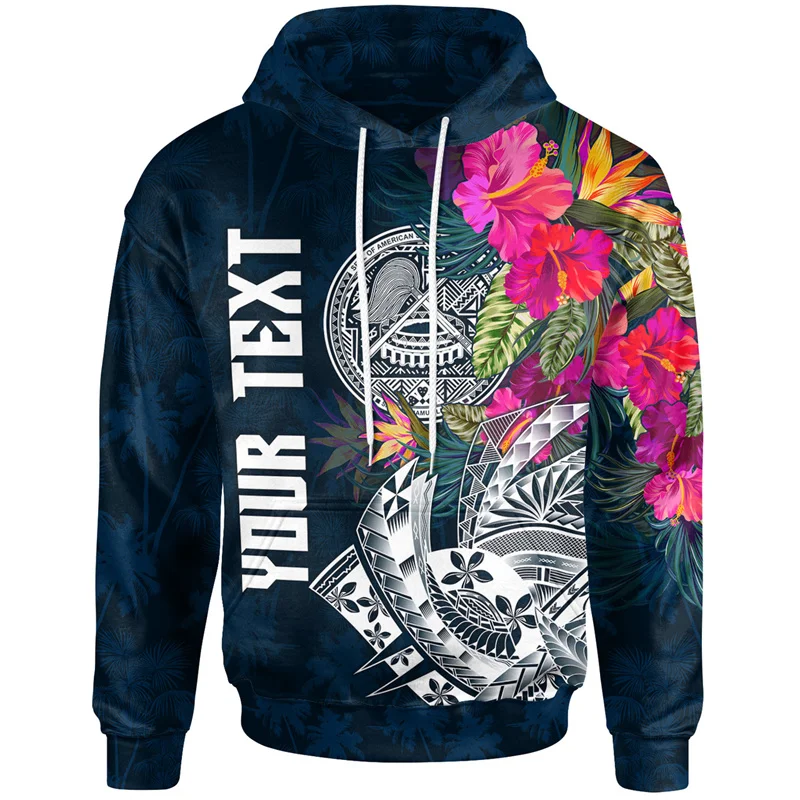 thumbnail image 1 of Sudadera con capucha personalizada con gráfico de Samoa Americana Sudadera con capucha con bandera de Polinesia Novedades Sudaderas con capucha y sudaderas Sudaderas con capucha para hombres, 1 of 4