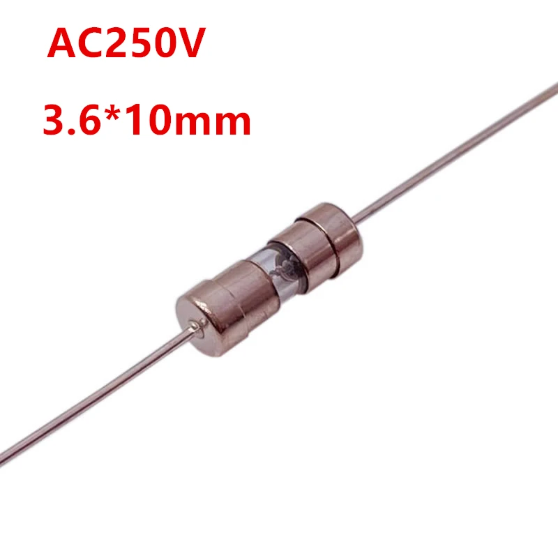 Description Picture 4 of item10pcs/lot Fast Blow Glass Tube Fuses 3.6x10mm 5x20mm 6x30mm 250V 3.15A 4A 5A 6A 6.3A 7A 8A 10A 12A15A Axial Lead Ceramic Fuse