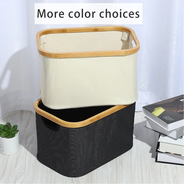 Cesto plegable para la colada, organizador de almacenamiento de juguetes,  cesta de almacenamiento de artículos diversos para el hogar, armario de  guardería - AliExpress