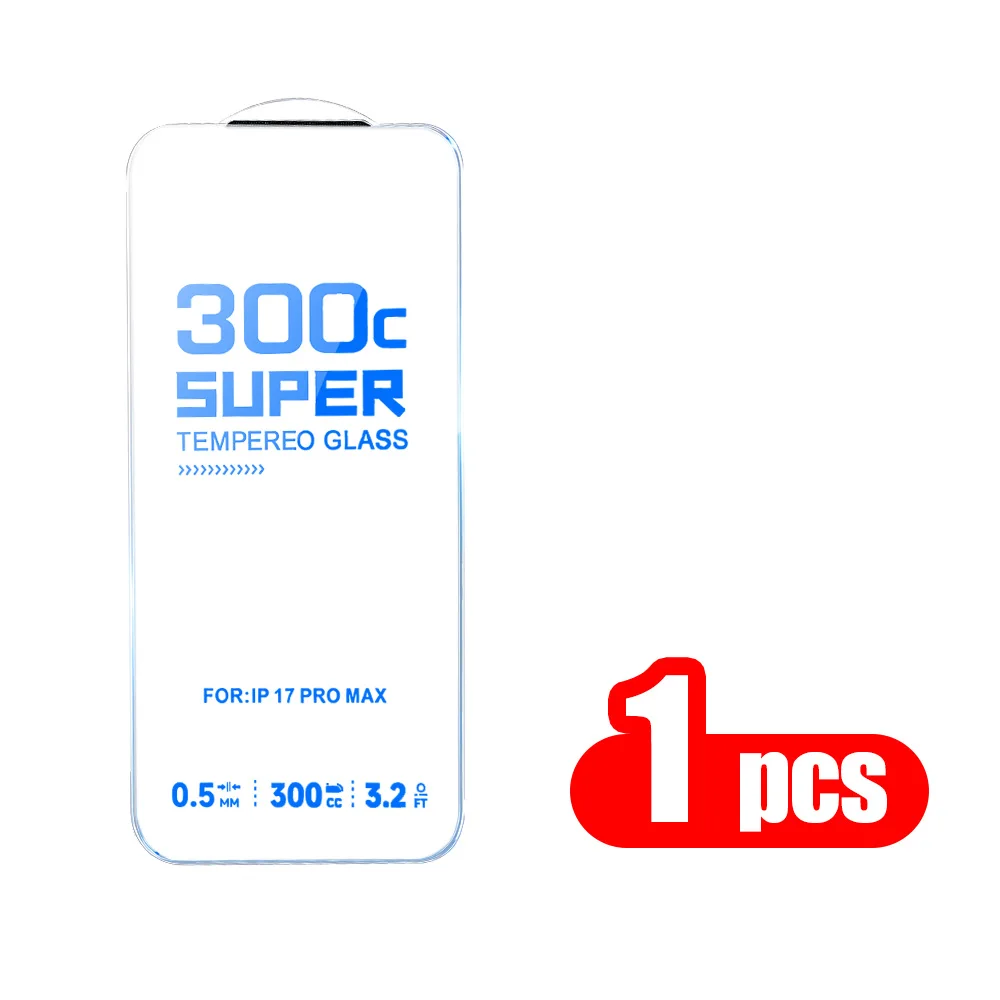 Crystal Clear Tempered Glass Screen Protector - 1 to 5 Pack