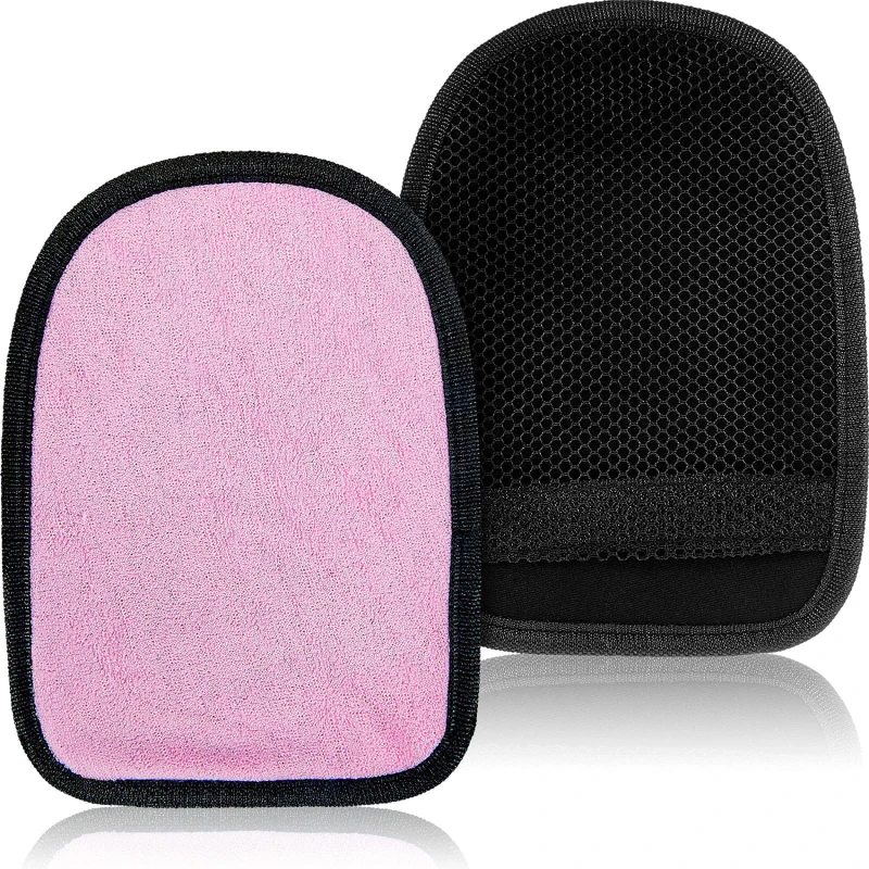 Children's Beach Sand Removal Gloves Sky Blue Pink LargeEssential Tools For Family Travel Camping Scrubbing And Exfoliating