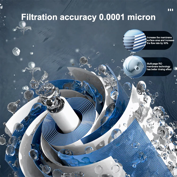 Three Stage Reverse Osmosis Water Purifier Filter System for Home Drinking 13 S5787805170924254b6005362aad01c57N