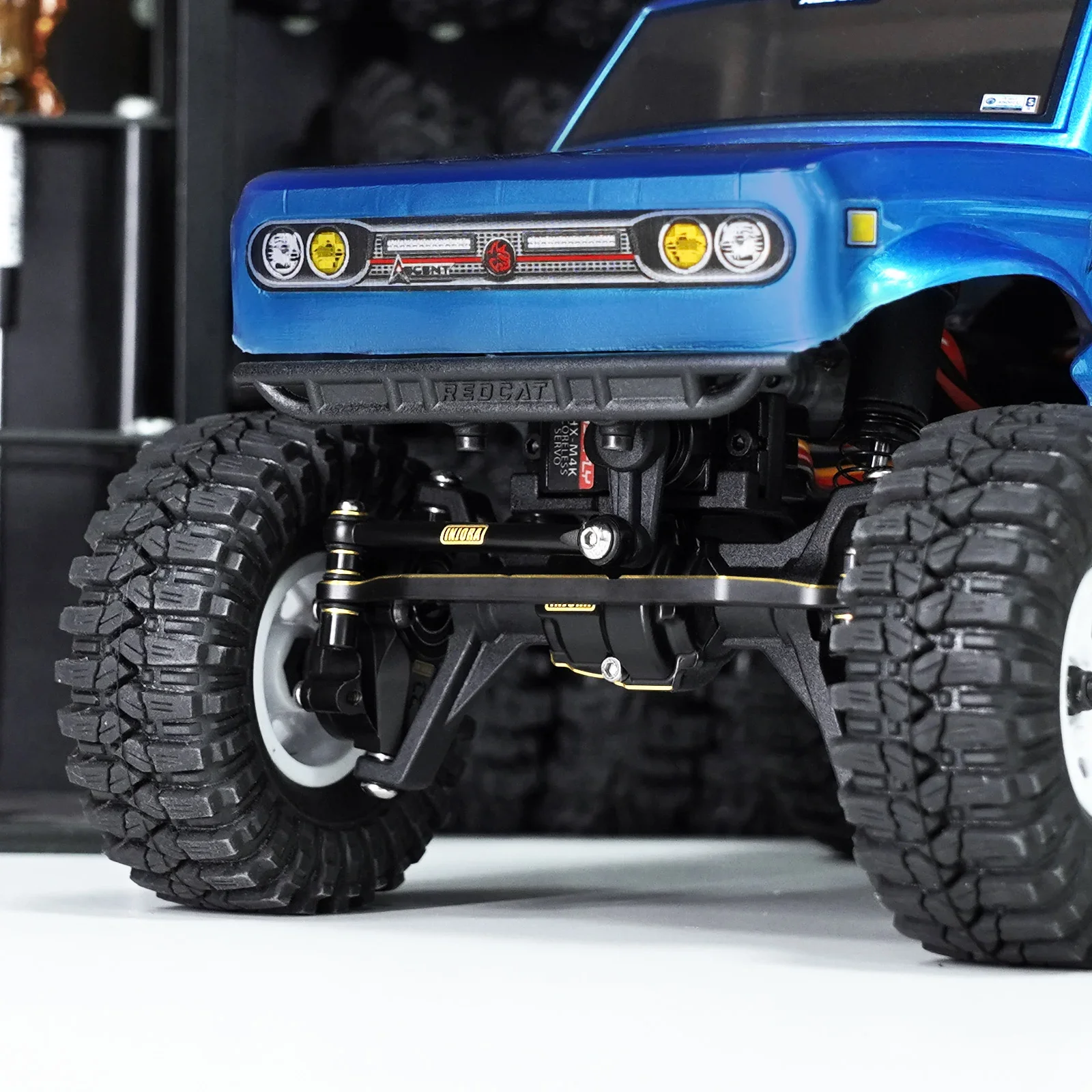 INJORA   Ȳ Ű ÷Ʈ Ƽ ũ Diff Ŀ, 1/18 RC ũѷ Redcat Ascent18 ׷̵ ǰ