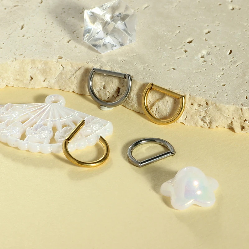 30Pieces/lot for both men and women G23 Titanium Perforated Nose Stud Earrings 8mm Body Jewelry for  Wedding or Party Gift