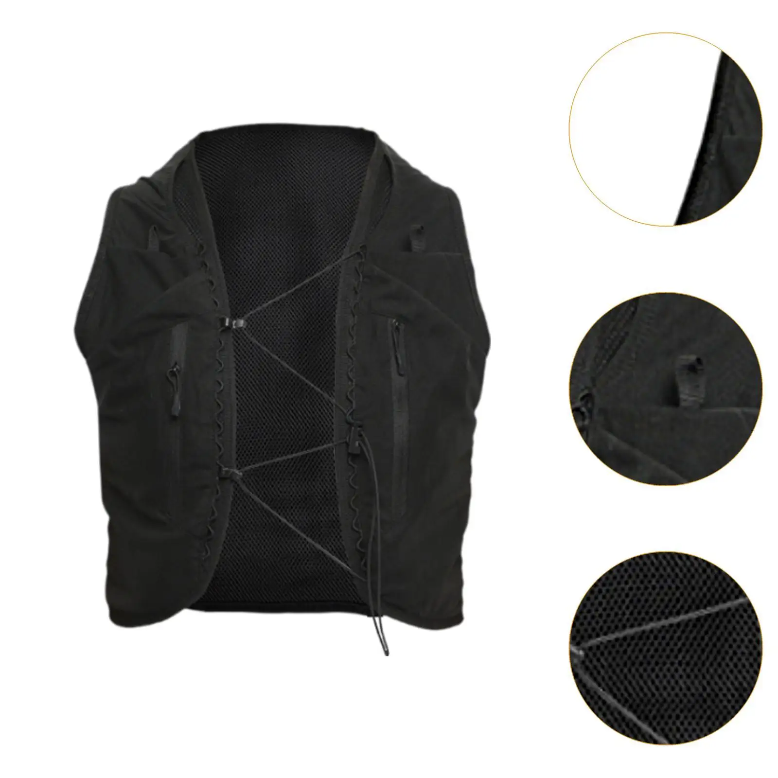 Hydration Vest Outdoor Sport Bag 12L Capacity Running Vest Running Gear Running