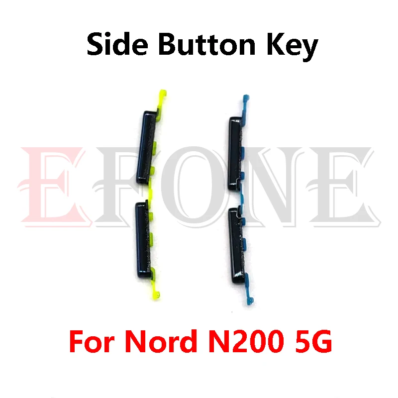 Phone Switch Key Power Volume Control Button 1Set for OnePlus 8 Pro 6 6T Nord 2 N200 5G Side Power Key Switch Volume Button Replacement Repair