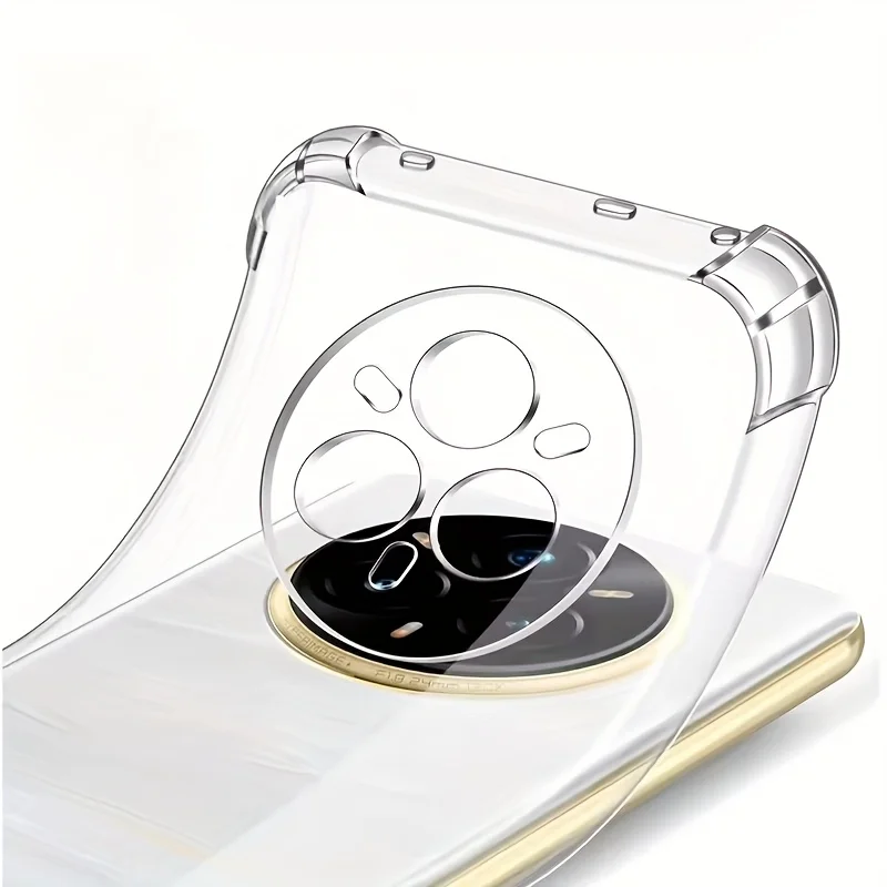 Transparent Soft TPU Silicone Phone Case - Clear Back Cover