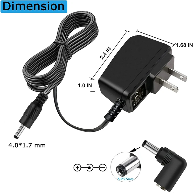 Adaptateur secteur pour Omron Health, tensiomètre du bras supérieur,  chargeur de téléphone sans fil, série 5 7 10, AT&T Vtech, DC Cor, 6V -  AliExpress