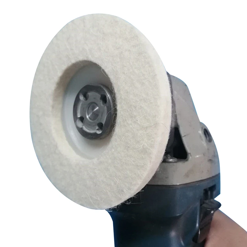 100mm Polishing Wheels Flap Felt Louver Disc Angle Grinder Wool Buffing