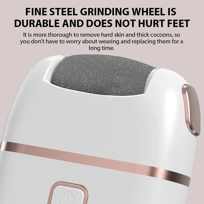 Rechargeable Electric Foot Grinder Dead Skin Remover Calluses Feet Scrubber Electric Foot File Dry Dead Cracked Care Repair