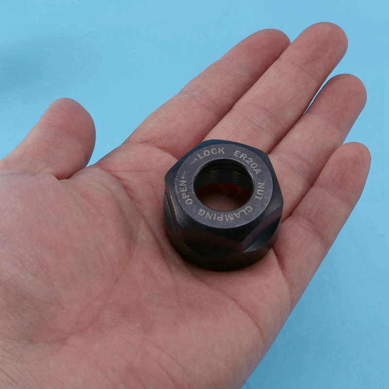 GTBL 4X ER20 Collet Clamping Nuts for CNC Milling Chuck Holder Lathe