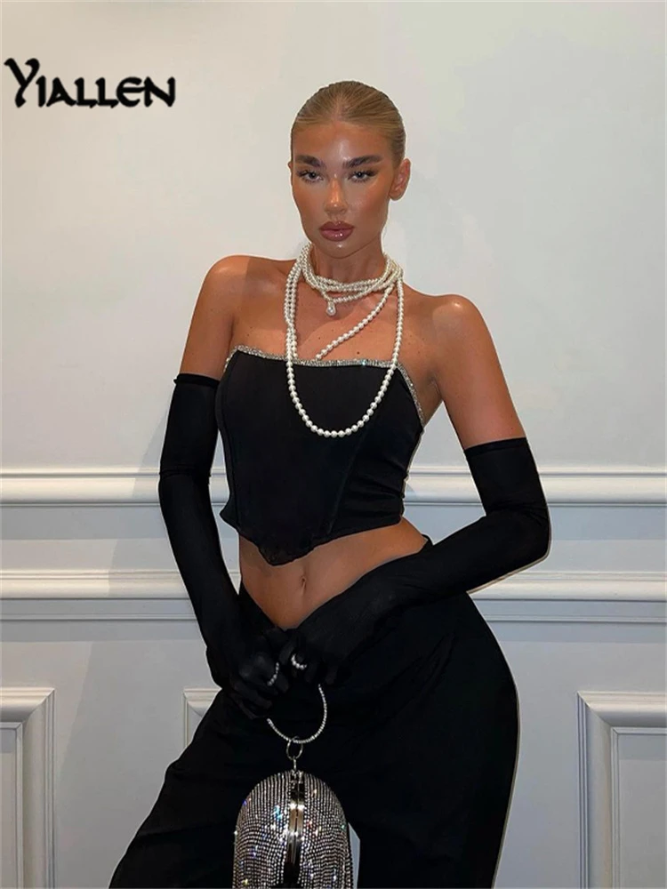 Sexy Long Sleeve Top Gloves Tops Glove Sleeve Women Crop Top Gloves