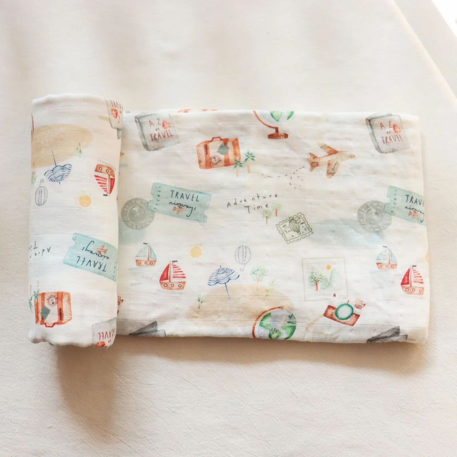 Newborn Baby Soft Bamboo Cotton Muslin Baby Swaddle Wrap Infant Stroller Cover Nursing Cover Bath Towel For