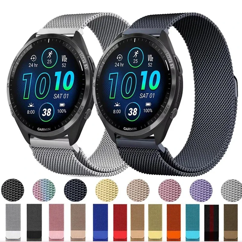 Milanese Stainless Steel Watch Band – 20mm & 22mm Strap Bracelet