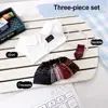 17cm Mini Plush Doll'S Clothes Outfit Accessories For Korea Kpop Exo Labubu Idol Dolls Leather jacket set Clothing Gift 6