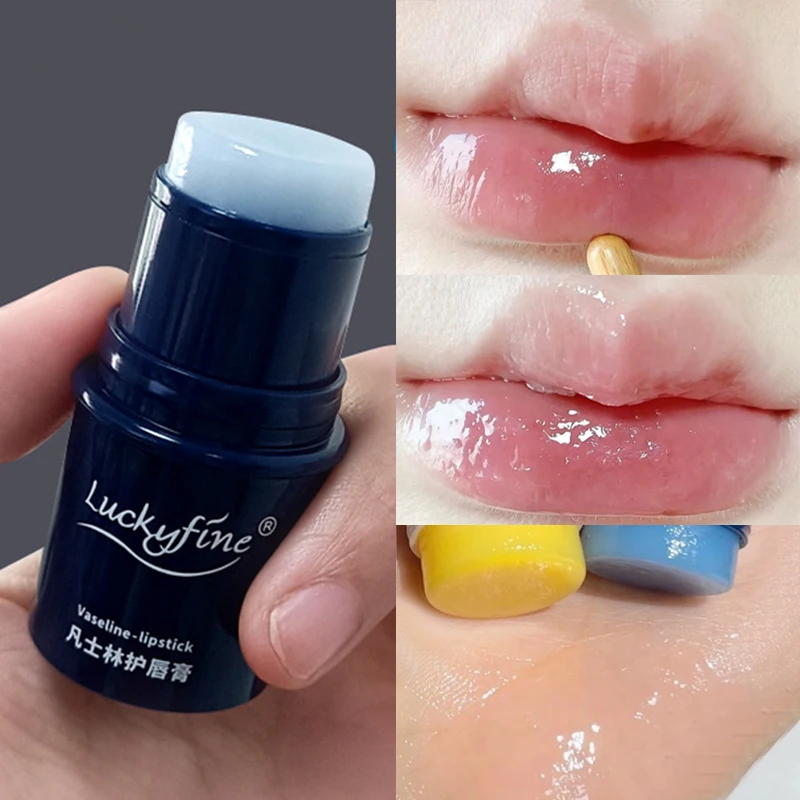 

Moisturizing Lip Balm Colorless Lasting Hydration Lips Mask Stick Reduce Lip Line Lip Care Transparent Lipstick Primer Cosmetics