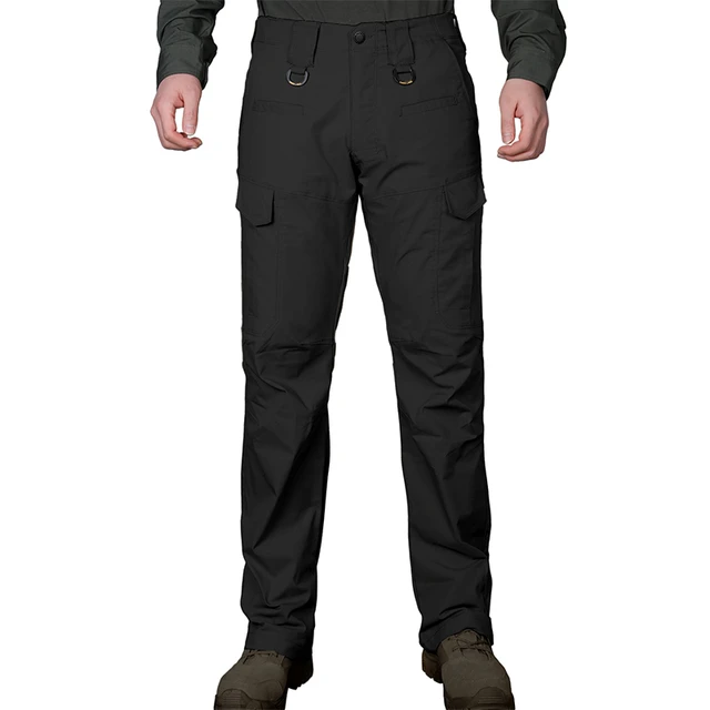 Pantalon Tactico Militar Cargo Outdoor Negro Para Hombre