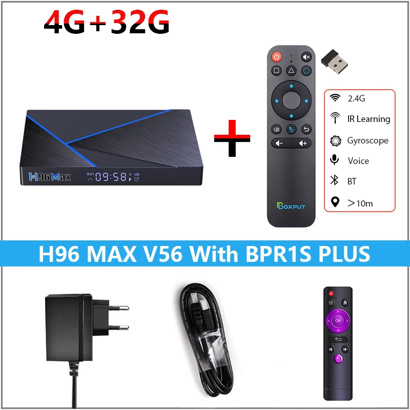 Android 11.0 Tv Box H96 Max Rk3566 Quad Core 8Gb Ram 64Gb Rom With Dual  Wi-Fi 2.4G/5.0G at Rs 5500/piece, HD Television Set Top Boxes in Mumbai