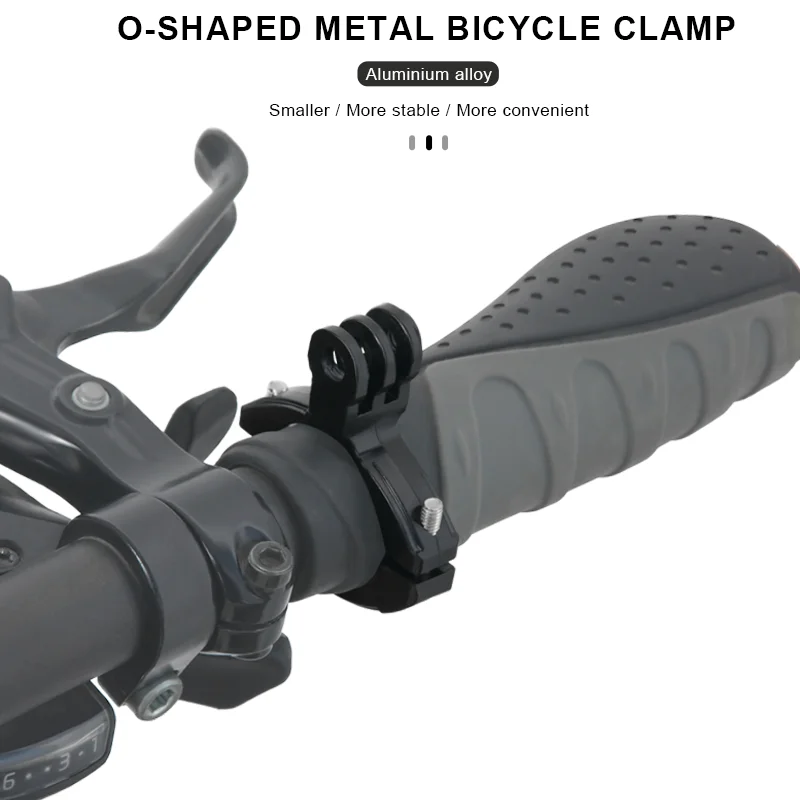 Support Guidon Vélo GoPro en Alliage d'Aluminium - Fixation Caméra Action