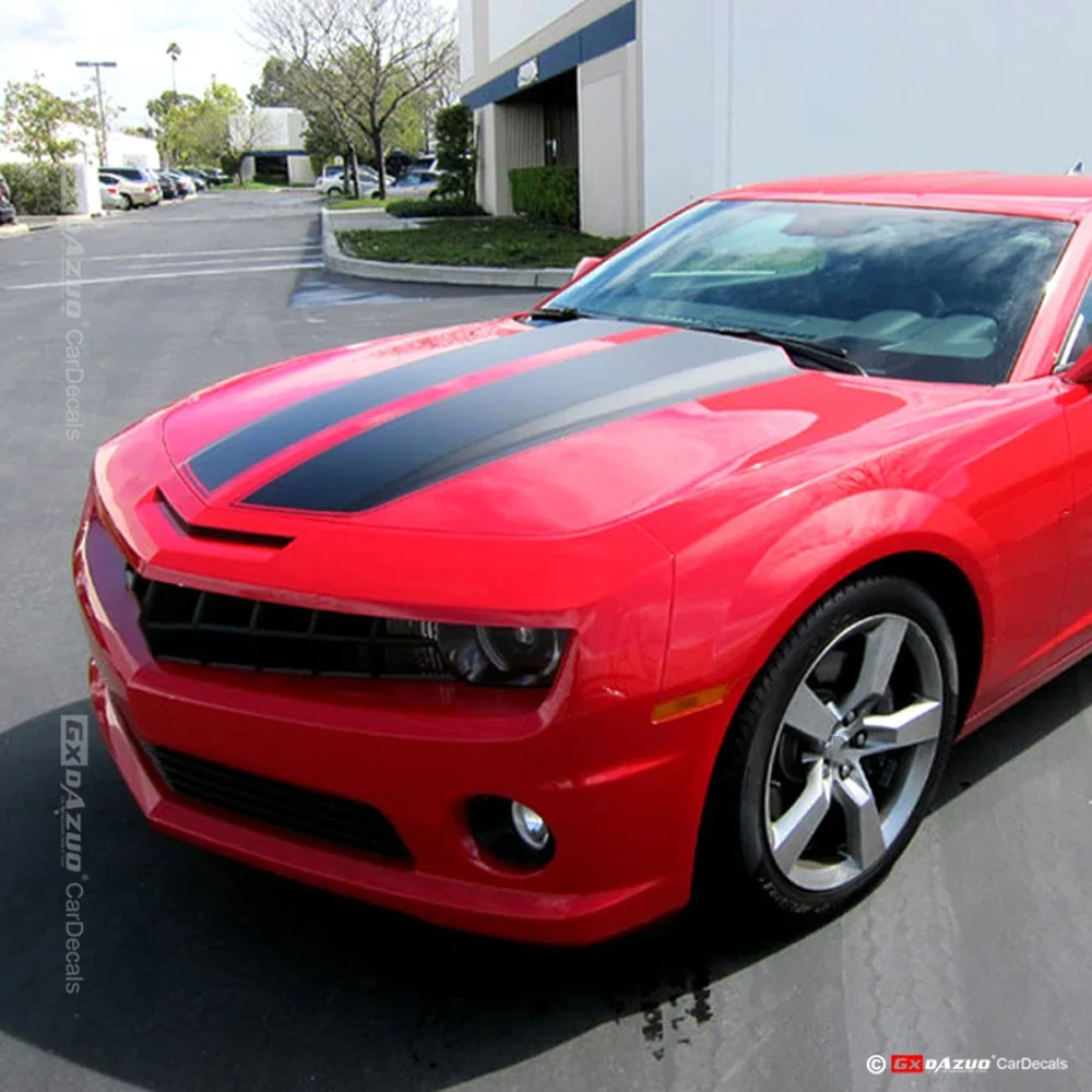 2010 カマロ ラリー ストライプ カーボン ブラック ビニール