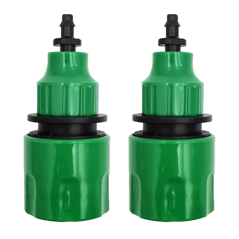 Water Pipe Quick Connector 5pcs Plastic Hose Pipe Connector For Garden Pipeline Drip Irrigation System Watering Equipment