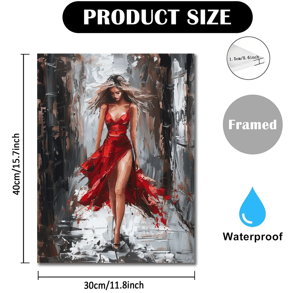 Elegant Woman Canvas Art 2