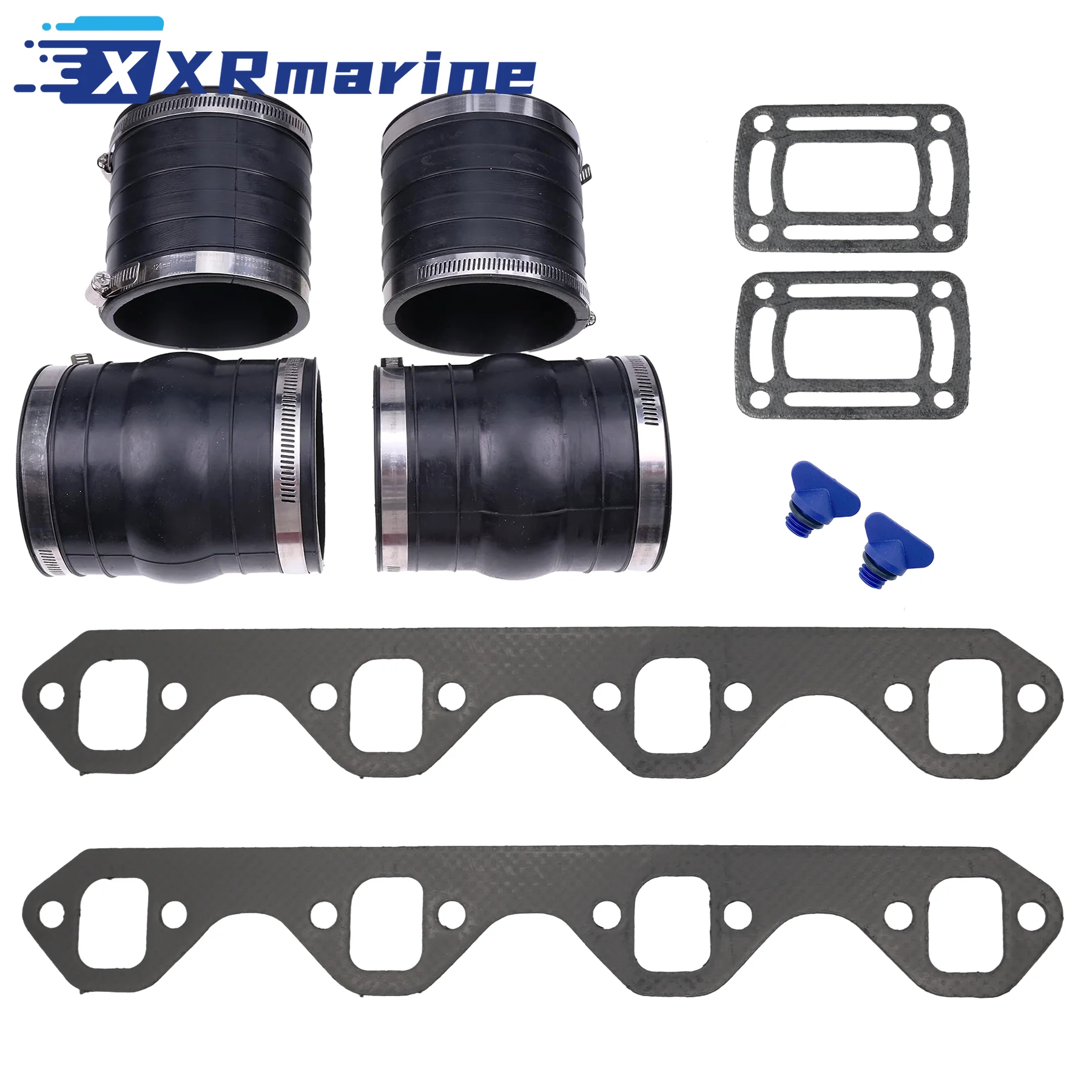 Exhaust Manifold Bellows Kit For Volvo Penta 302/351 CID 3852696 ...