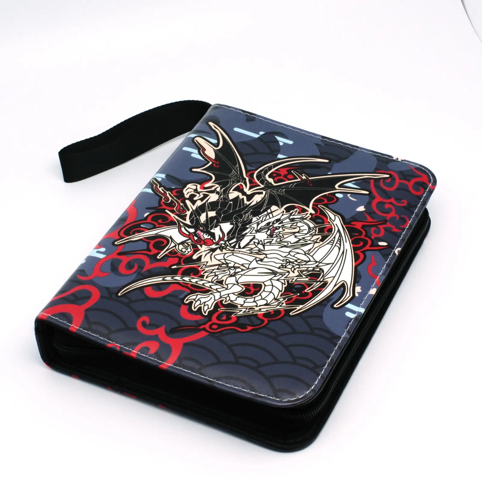 Yu-Gi-Oh Blue-Eyes White Dragon 4-Pocket Trading Card Binder Album