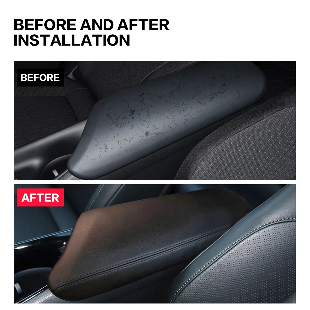 LHD Car Armrest Box Cover - Central Control Interior Decoration Accessories