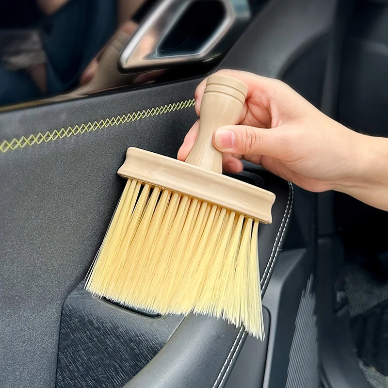 

Car Interior Cleaning Tool Air Conditioner Air Outlet Cleaning Brush Car Soft Brush Car Crevice Dust Removal Artifact Brush
