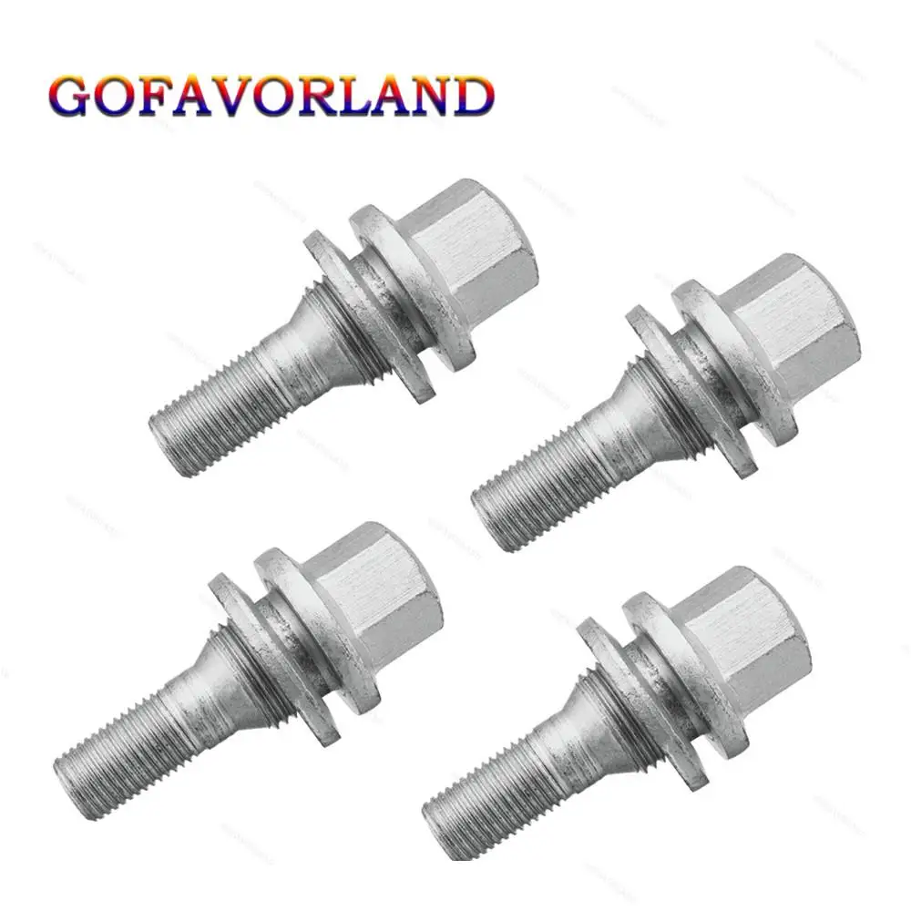 

CloudFireGlory 540567 4Pcs Wheel Bolt For Citroen C2 C3 C4 C5 C6 Berlingo For Peugeot 206 207 307 308 406 407 607 Partner