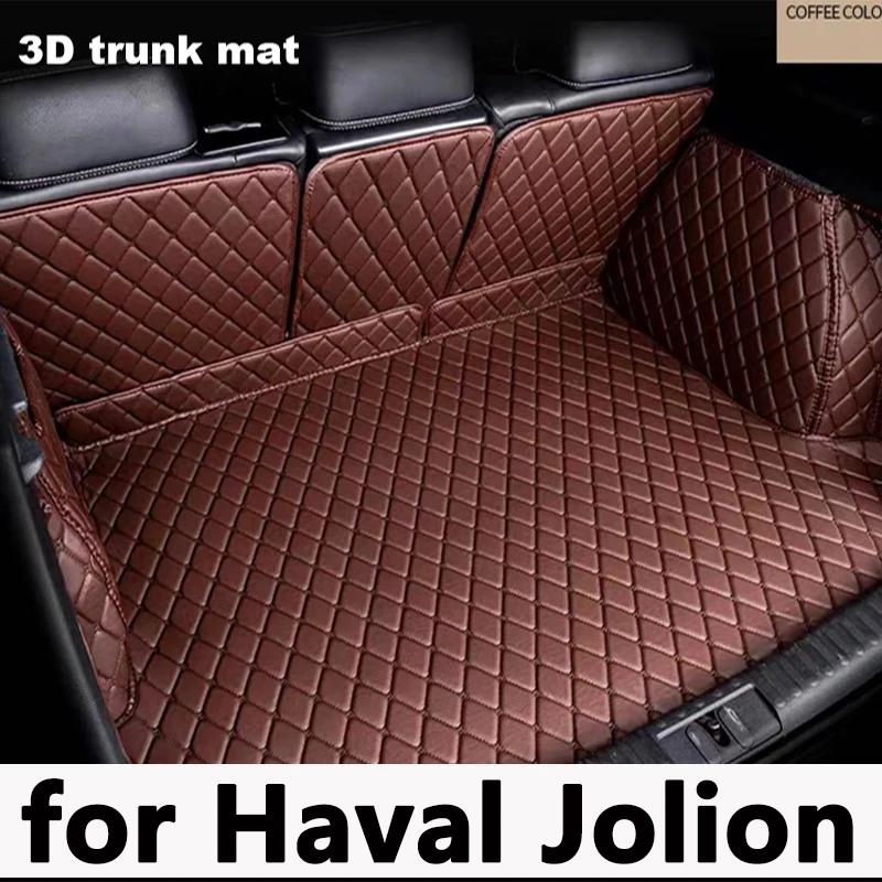 

Коврик для заднего багажника, кожаные коврики для багажника автомобиля, подкладка для багажника, стильный протектор для Haval Jolion 2021 2022, аксессуары