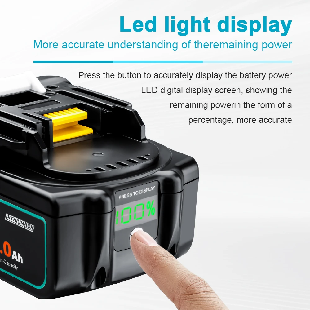 Waitley BL1850 18V Replacement Battery for Makita Power