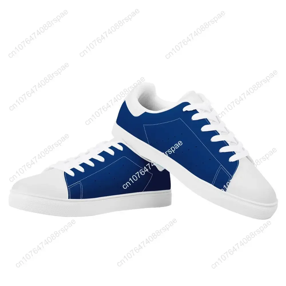 Blue Soft Flat Sneaker America Polynesian Samoa Tribal Printing Custom Man Lightweight Walking Sport Shoes Women Running Shoes