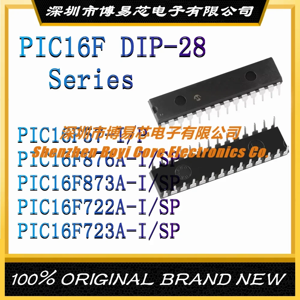 PIC16F876A-I/SP PIC16F873A PIC16F722A PIC16F57 PIC16F723A 723A 873A 876A 16F57-I/P  AT T  DIP28 Microcontroller IC chip atmega8l 8pu 16pu dip28 original new ic chip auto 8k flash mcu