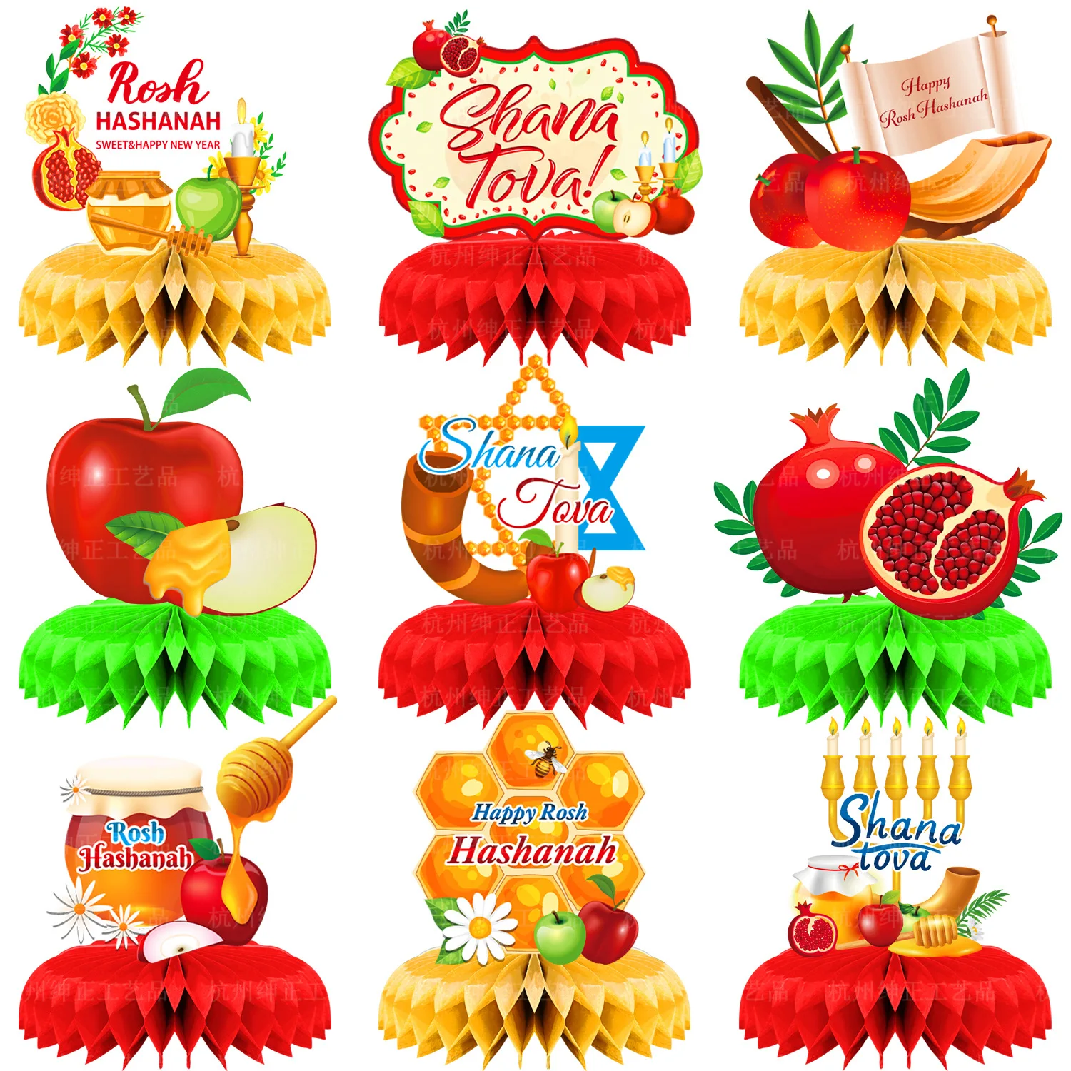 

9 шт., декоративные соты для украшения стола