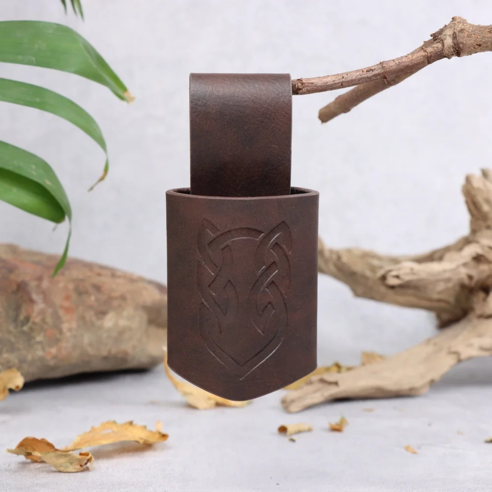 Mittelalterlicher Gürtel mit Schwertscheide, Ritter-Hüftgurt für Cosplay, Bühnenkostüm, Party-Kostüm, Fechtgürtel für Katana – Detail 11