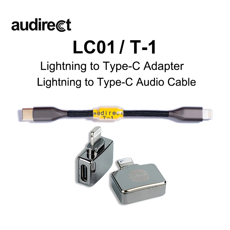 Audirect LC01 T 1 Lightning to Type C Adapter Audio Cable for iPhone with USB DAC AMP Beam 2