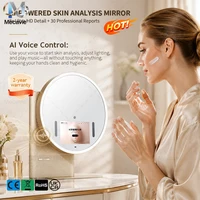 AI Smart Skin Analyzer Mirror with  HD Lens, 30s Precision Test, Multispectral Imaging, Voice Control & Bluetooth Speaker 1